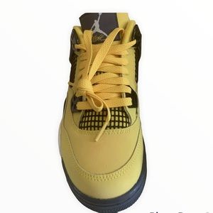 Air Jordan 4 Retro (GS) "Lightning 2021" 408452-700 Size 4Y. (SOLD)